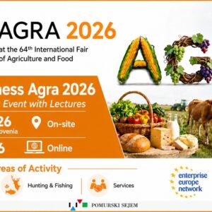 Meet4Business AGRA 2026 - Διεθνείς B2B συναντήσεις για γεωργία και αγροδιατροφή στη Σλοβενία